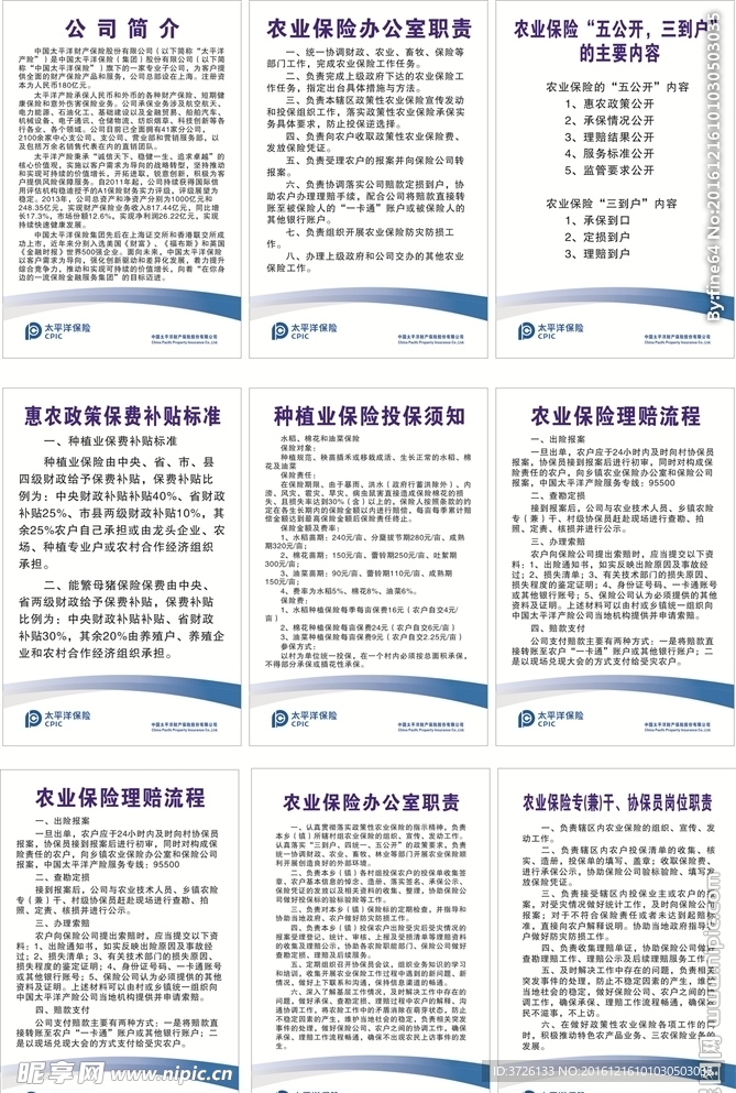 农业保险办公室制度