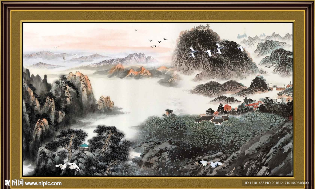 水墨国画