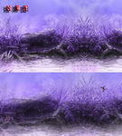 梦幻紫色淡雅唯美高清视频