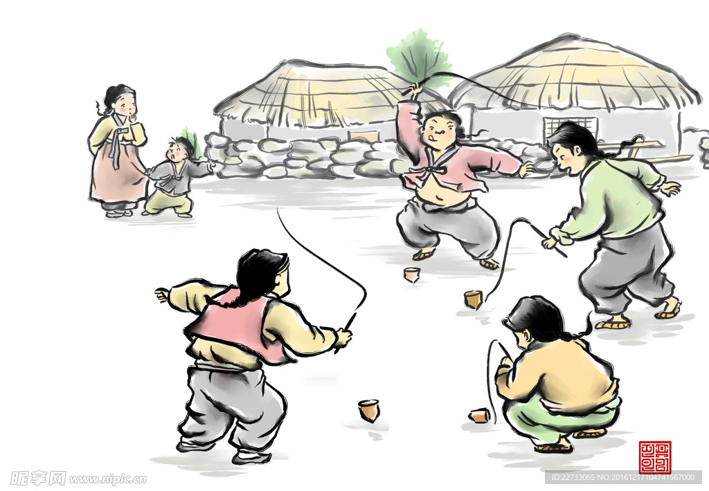 水墨中国风素材