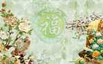 玉雕电视背景墙