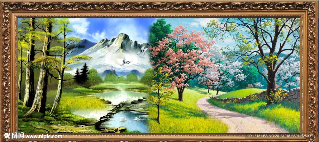 风景油画