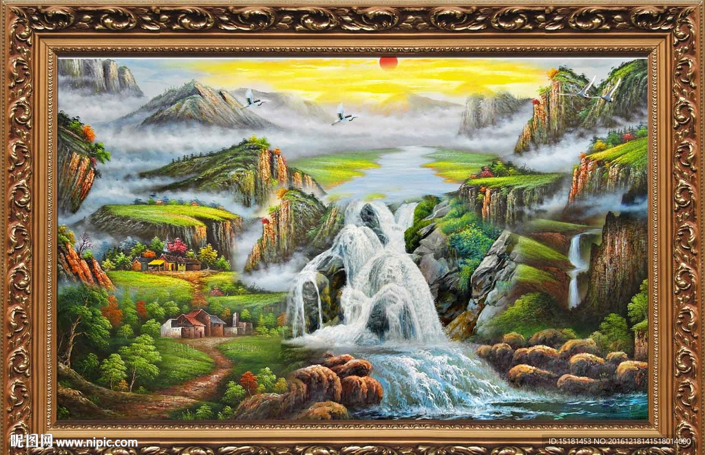 风景油画