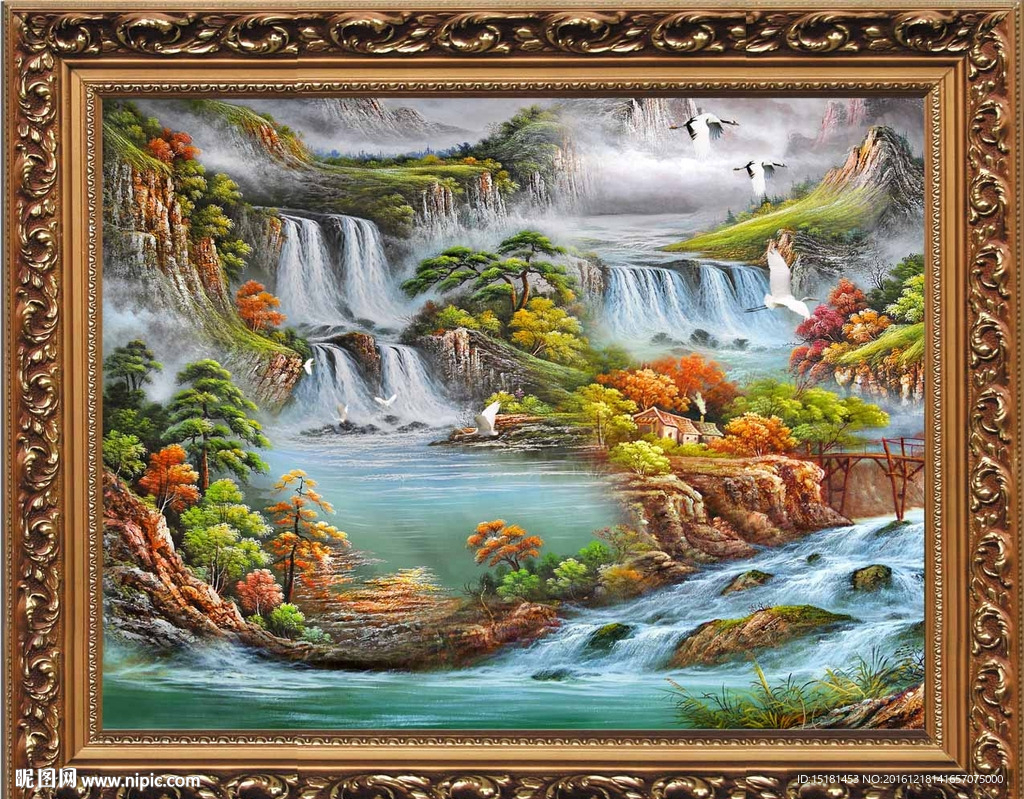 风景油画
