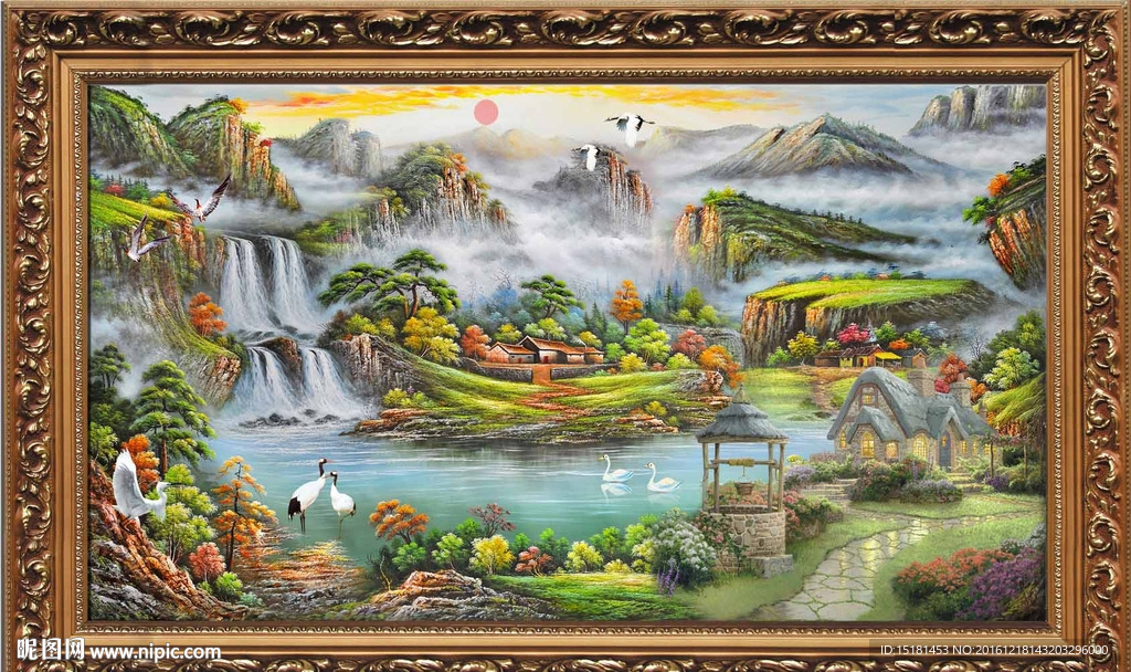 风景油画