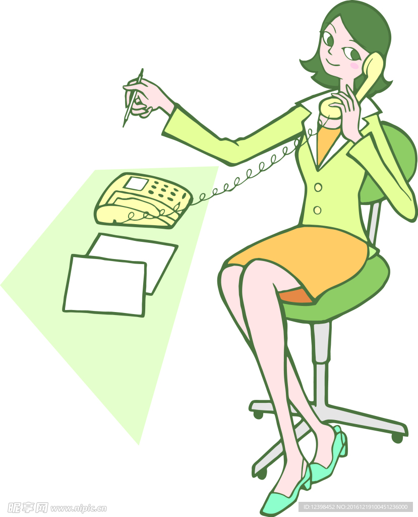 女性素描