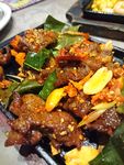 铁板川味烧土耳其羊肉