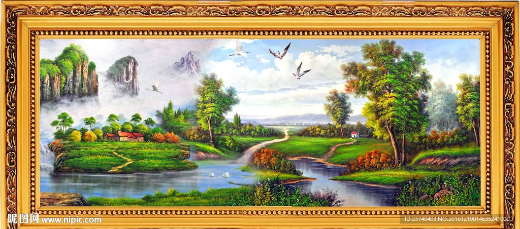风景油画