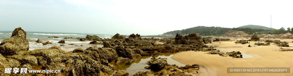 青岛银沙滩风景