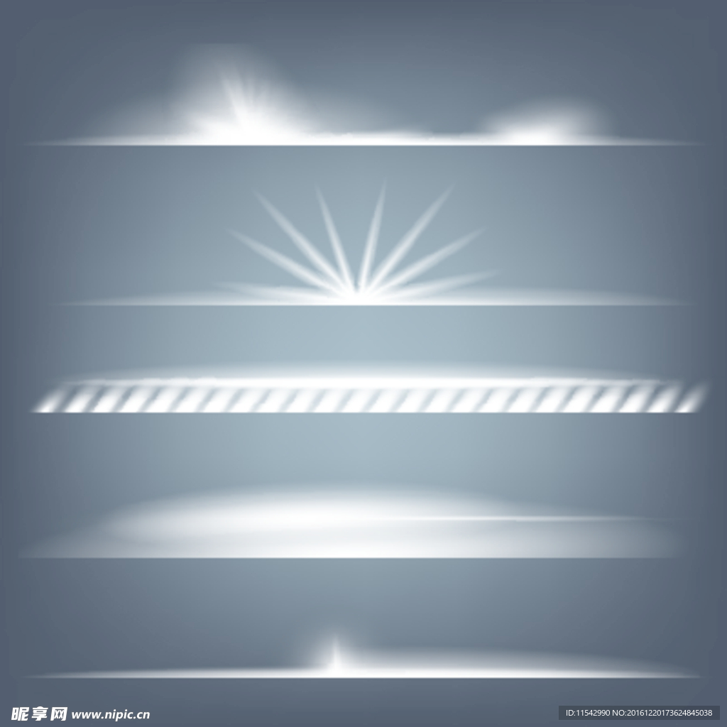 矢量灯光特效图4
