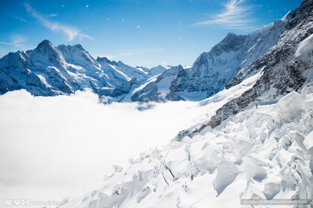雪山风景图片