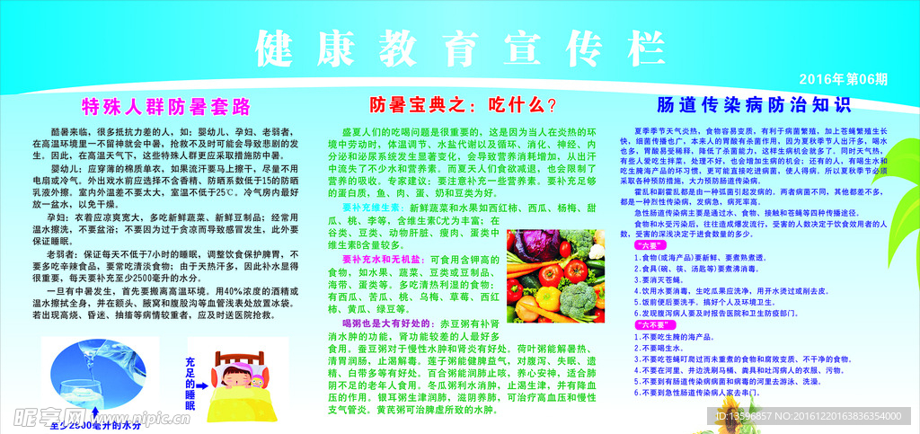 健康宣传栏传