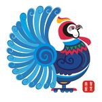 鸡矢量图