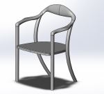 北欧风格椅子模型