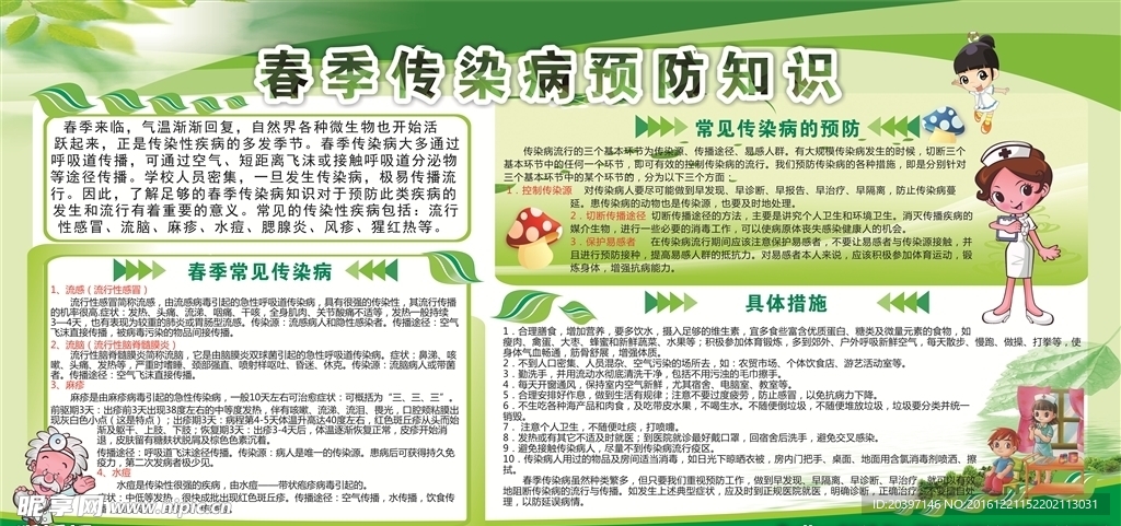 春季疾病预防