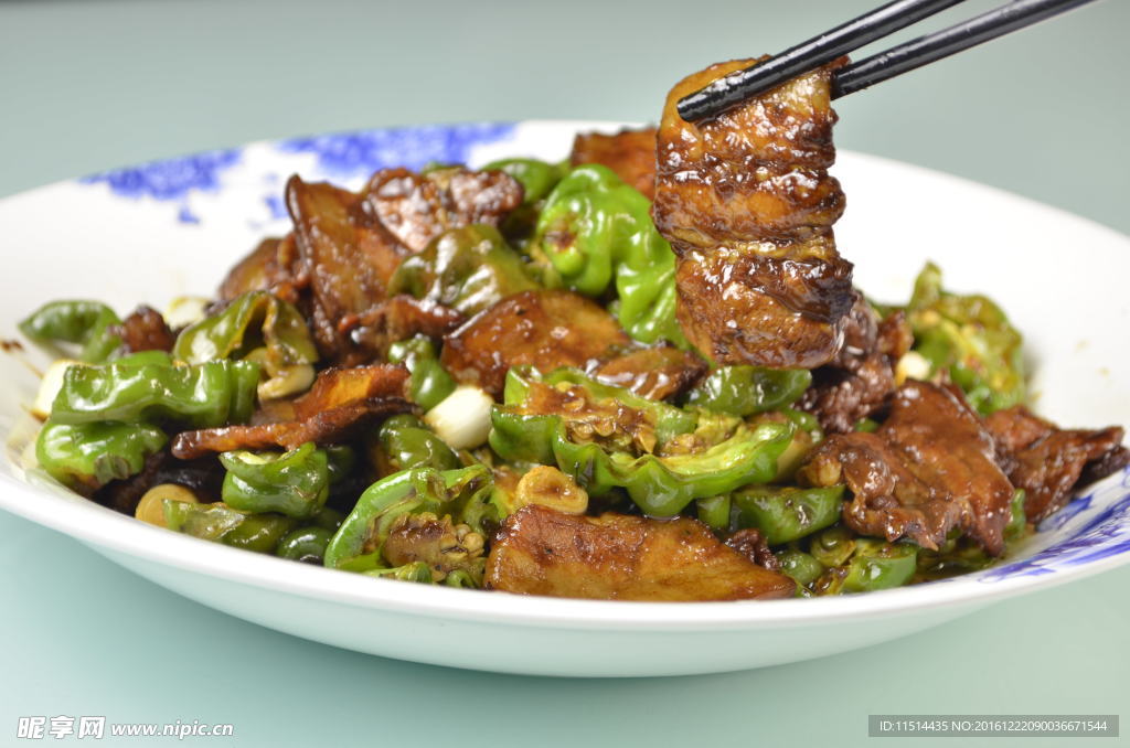 青椒肉片