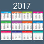 2017日历