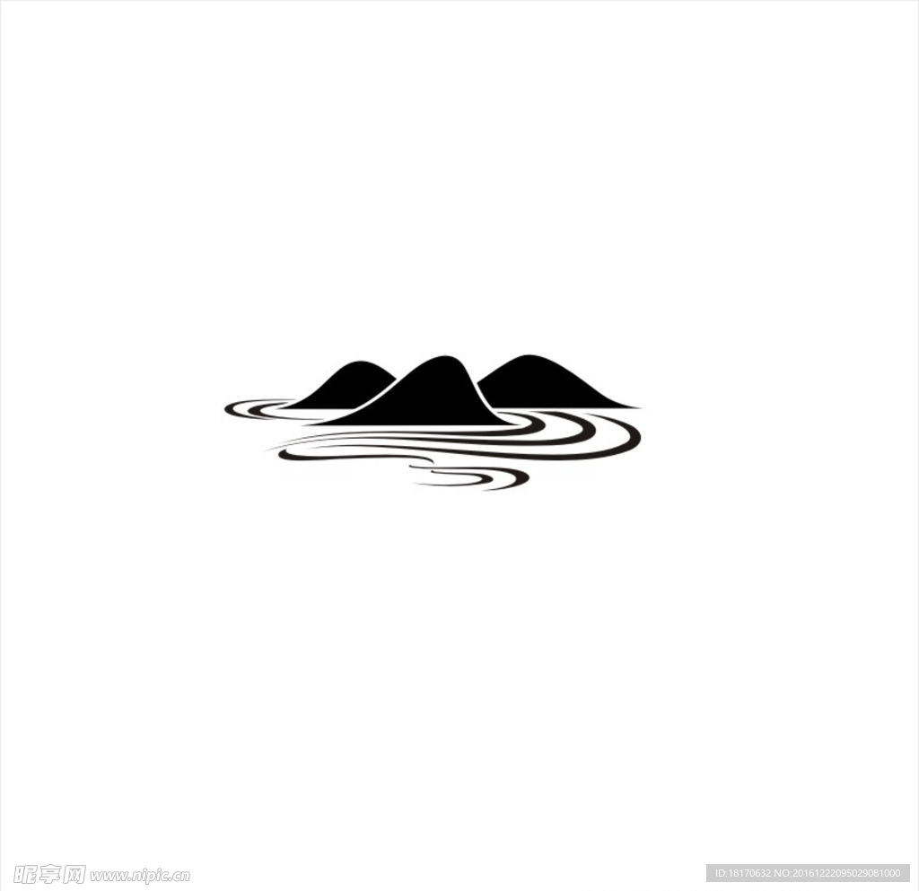 山插画