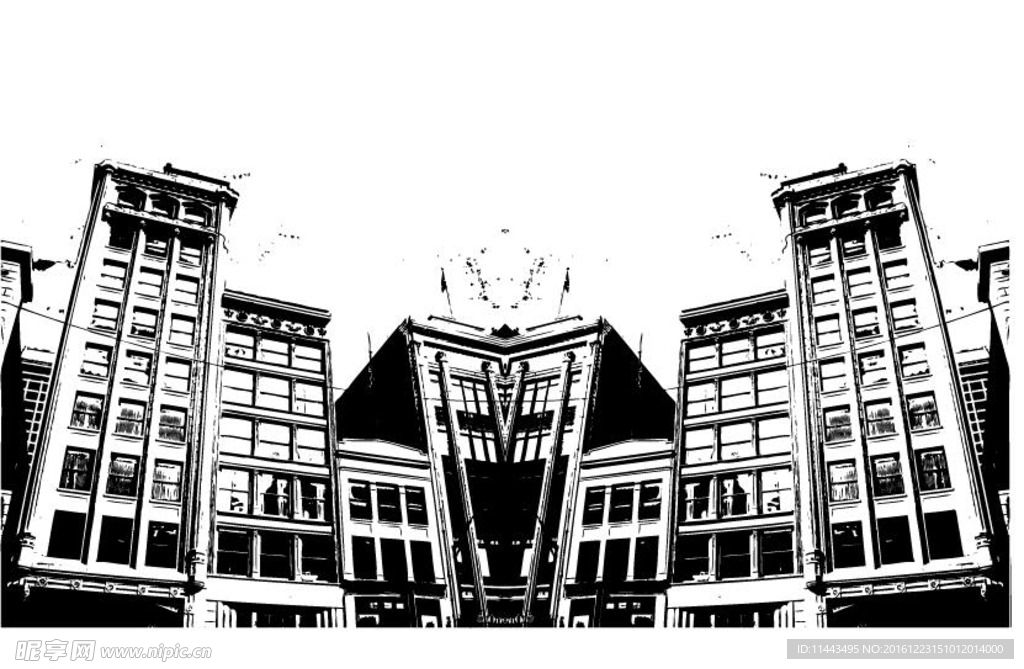 建筑剪影
