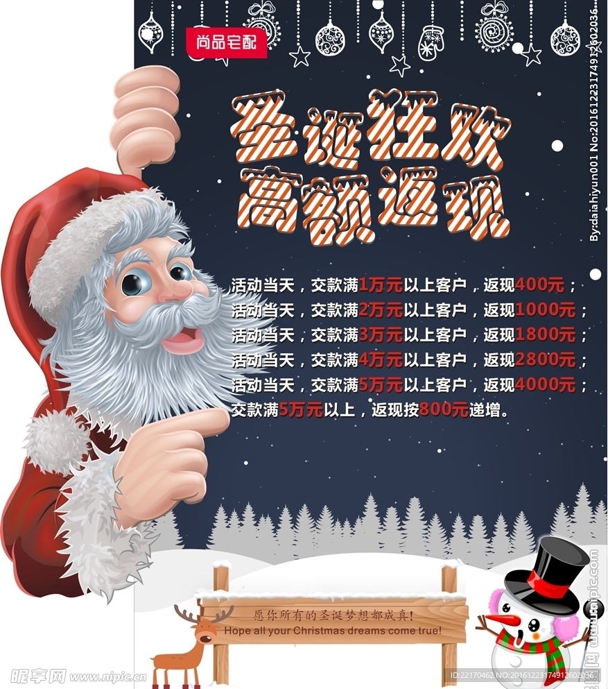 圣诞海报 圣诞活动海报