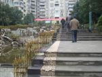 室外 铁栏杆 园林 景观 PS