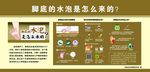 脚底的水泡