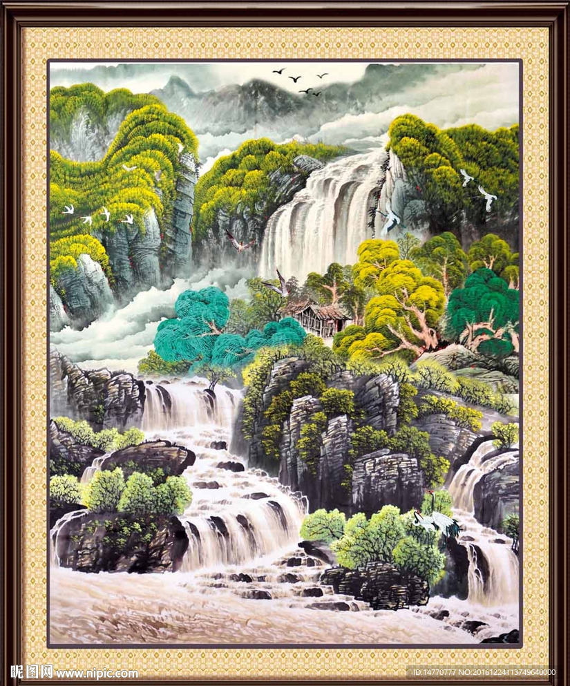 国画山水