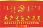 党员示范岗