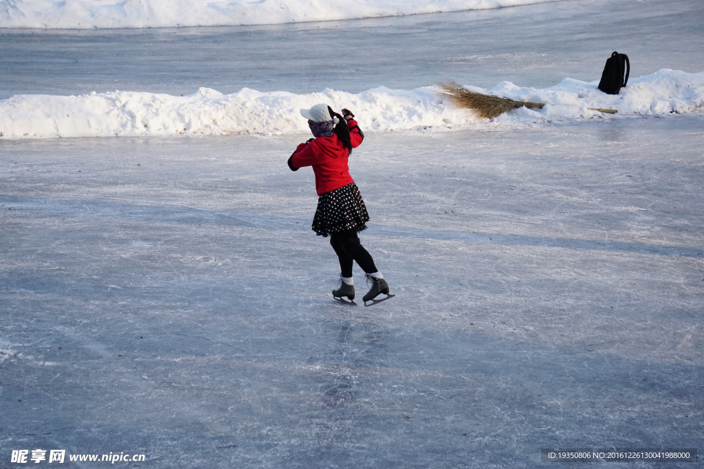 冬天 花样滑冰