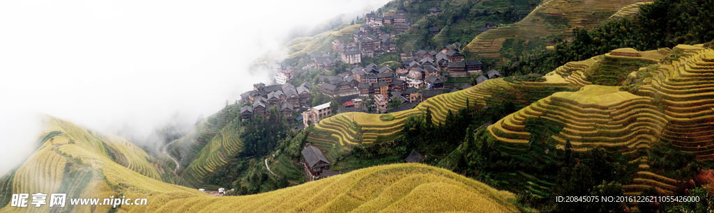 天边的风景-龙脊梯田