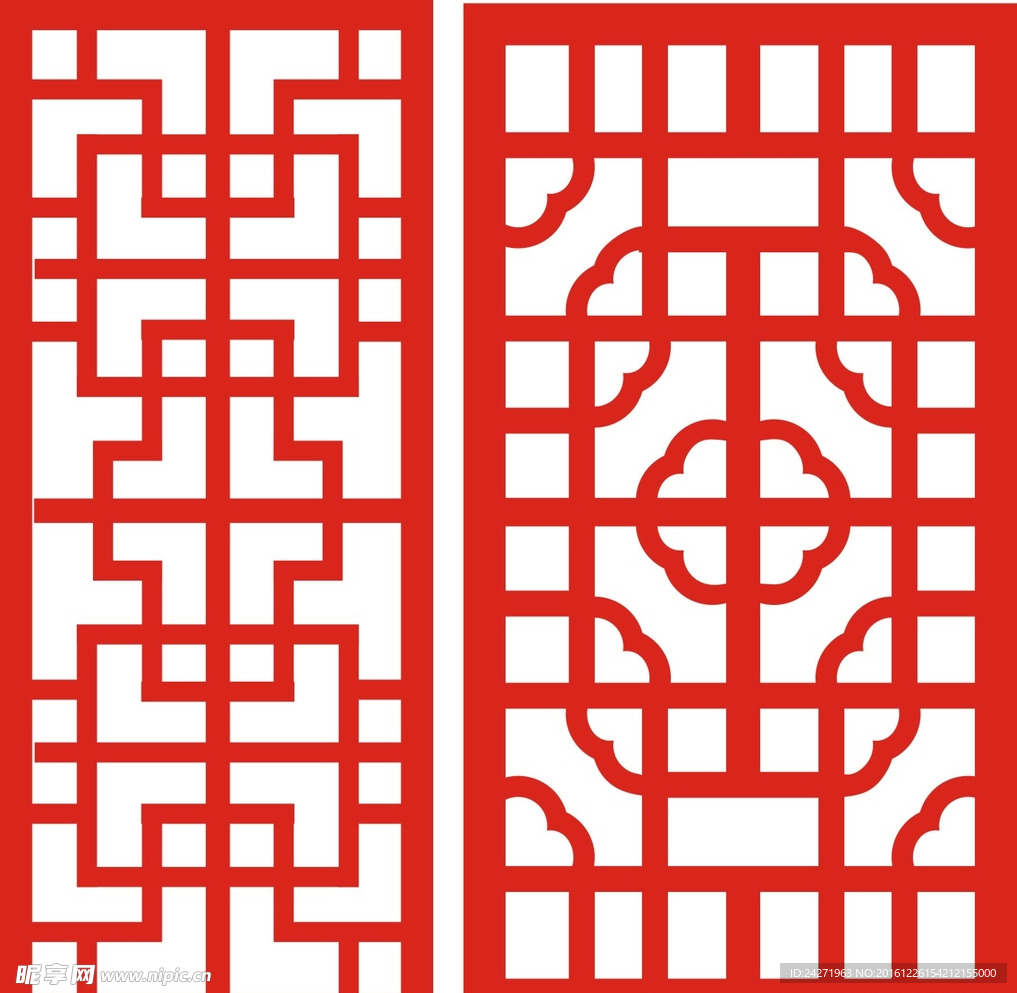古典镂空隔断