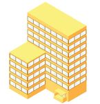 立体建筑图标