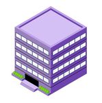 立体建筑图标