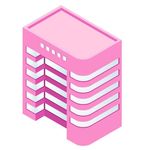 立体建筑图标