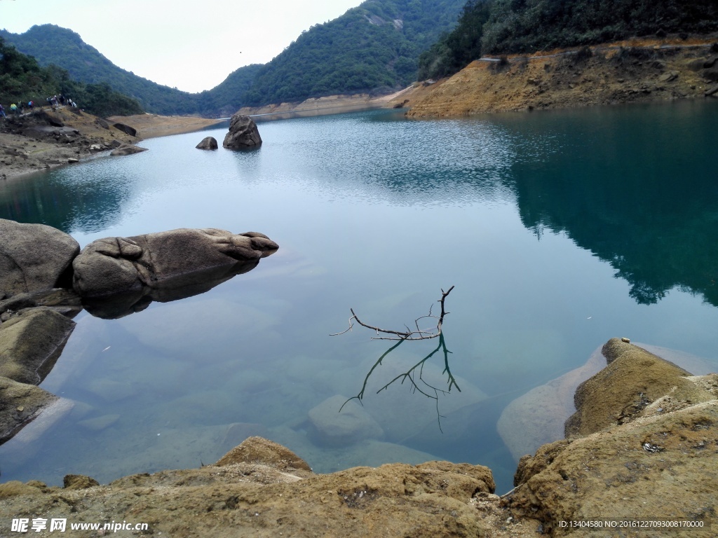 湖光山色风景照片素材