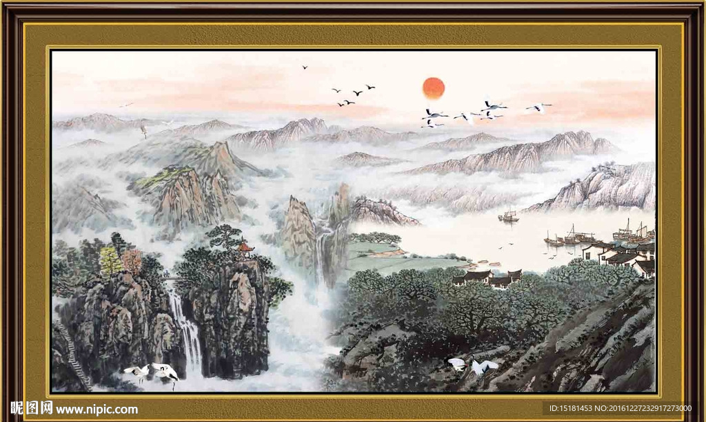 旭日东升