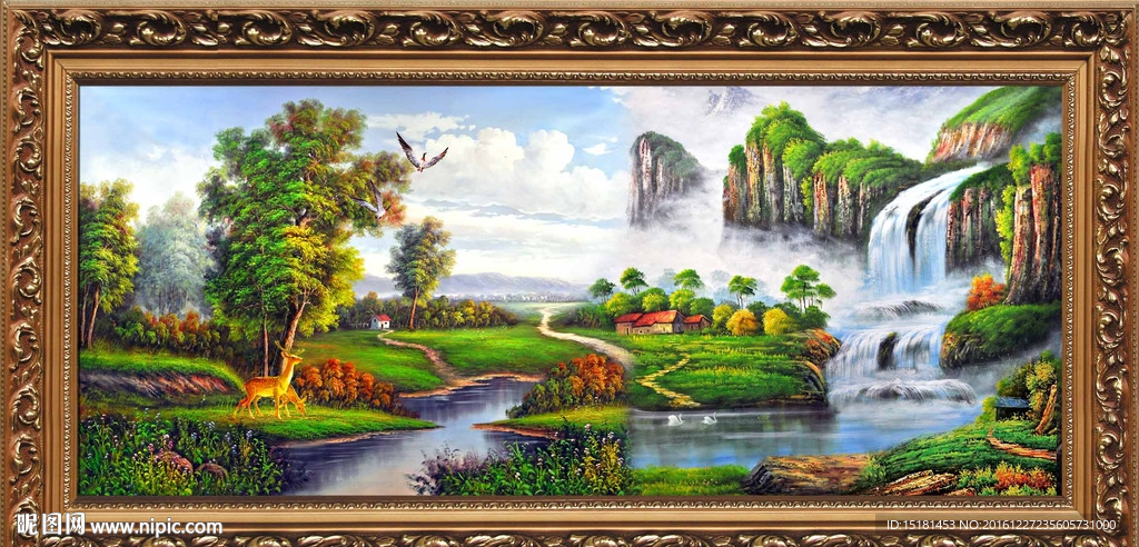 风景油画