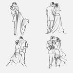 手绘婚礼仪式