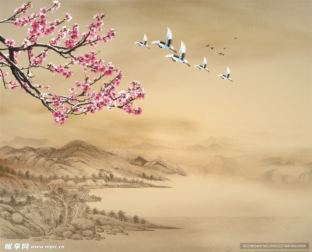 国画山水