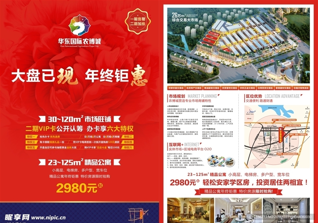 专业市场销售DM单