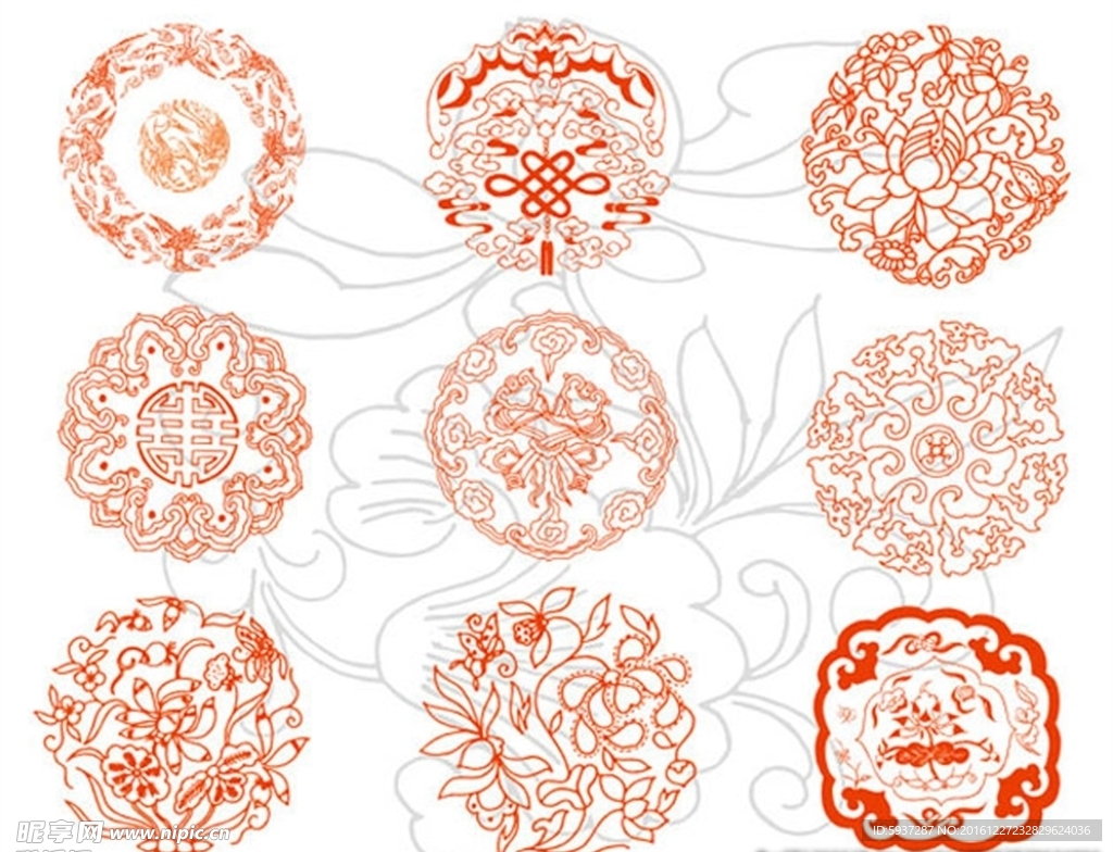 花纹底纹