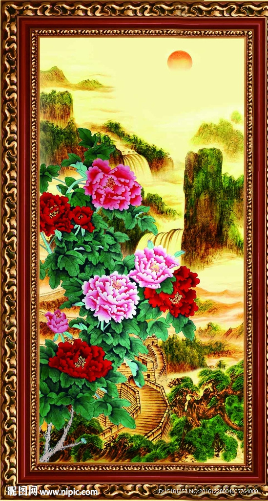 长城牡丹