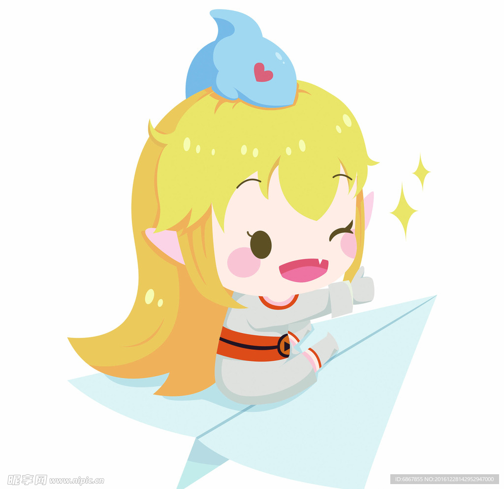 鲨鱼娘 斗鱼卡通画
