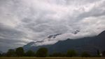 瑞士因特拉肯黄金山口的天空