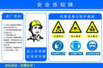 安全标示告知牌