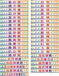 体育器材排架标签