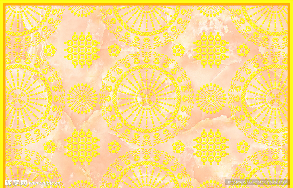 欧式精美图案地毯天花吊顶背景墙