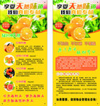 脐橙宣传展架