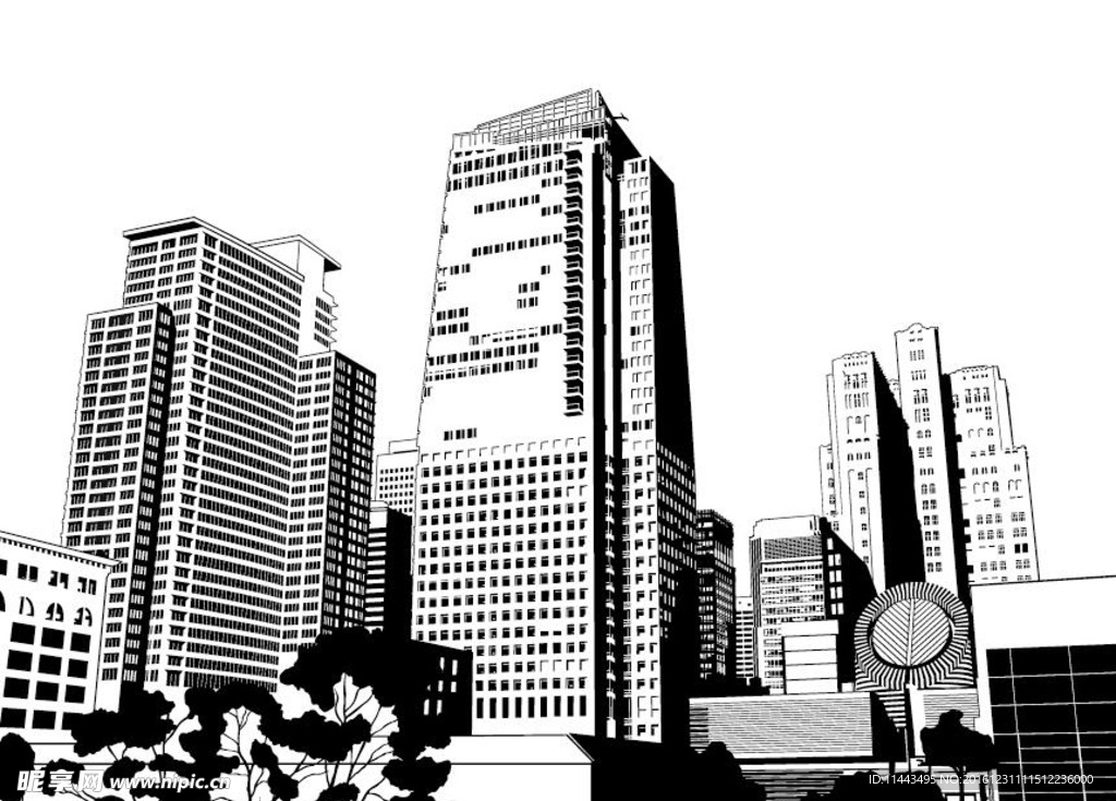 建筑剪影