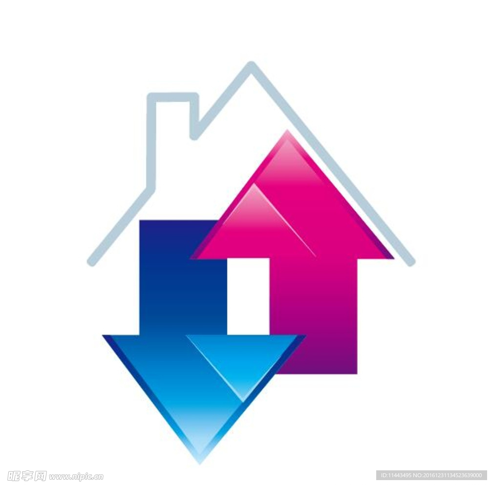 房子logo